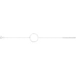 Armband 925 Silber rhodiniert 19cm - 333223