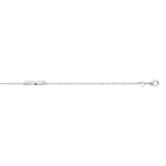 Armband 925 Silber rhodiniert mit Zirkonia - 18cm