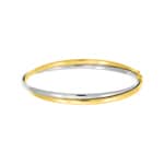 Bangle 375/9 K Yellow and White Gold - 9K350.1