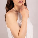 Bangle 750/18 K Yellow Gold with Diamonds 1.00 ct H/si - AR-69146-GG