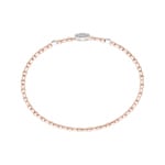 Armreif 750/18 K Rosé-/ Weissgold mit Diamanten 0.12 ct H/si - AR-1560092-RG