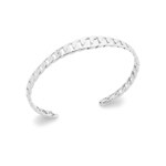 Bangle 925 Silver rhodium-plated 55 x 41mm - AR-72178958-925