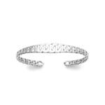 Bangle 925 Silver rhodium-plated 55 x 41mm - AR-72178958-925