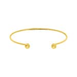 Armreif offen 750/18 K Gelbgold - 318.4