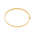Armreif oval 750/18 K Gelbgold 4mm - 52x62mm - 371.4