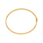 Armreif oval 750/18 K Gelbgold 5mm - 54x60mm - 376.5PM