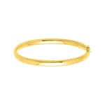 Armreif oval 750/18 K Gelbgold massiv 5mm - 372M5GM