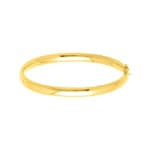 Armreif oval 750/18 K Gelbgold massiv 6mm - 372M6GM