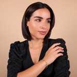 Armreif oval 750/18 K Gelbgold verdreht 3mm - 50x60mm - 399.3