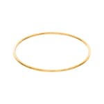Armreif rund 750/18 K Gelbgold massiv