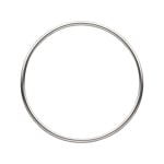 Round Bangle 925 Silver rhodium-plated 2.5mm - 303103