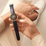 Baume et Mercier Clifton Baumatic Gold 10547 Day Date Moon Phase - M0A10547