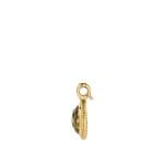 Blush Anhänger 14k Gelbgold mit schwarzem Perlmutt mit Bergkristall - 6097YBQ