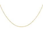 Blush 14ct Yellow Gold Cable Chain 0.5mm - 3058YGO