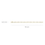 Blush Armband 14k Gelbgold - 2229YGO