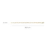 Blush Armband 14k Gelbgold Closed Forever - 2171YGO