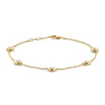 Blush 14ct Gold 0.55ct Lab Diamond Bracelet