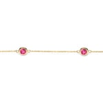 Blush Armband 14k Gelbgold mit Rhodolith - 2266YRH