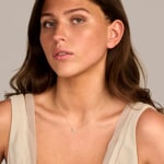 Blush Collier 14k Gelbgold Blume mit Labordiamanten 0.40ct - LG3013Y