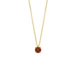 Blush Collier 14k Gelbgold mit Granat