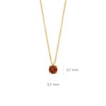Blush Collier 14k Gelbgold mit Granat - 3200YGA