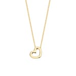 Blush 14ct Gold Open Heart Pendant Necklace - 3081YGO