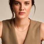 Blush Collier 14k Gelbgold mit Kunstharz Karamell - 3162YRC