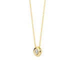 Blush Collier 14k Gelbgold mit Labordiamant 0.10ct - LG3005Y