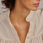 Blush Collier 14k Gelbgold mit Labordiamant 0.15ct - LG3014Y