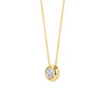 Blush Collier 14k Gelbgold mit Labordiamant 0.25ct - LG3007Y
