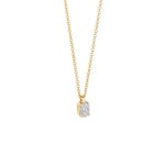 Blush Collier 14k Gelbgold mit ovalem Labordiamant 0.22ct - LG3015Y