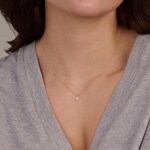 Blush Collier 14k Gelbgold mit Pavé-Zirkonia - 3206YZI