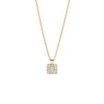 Blush Collier 14k Gelbgold mit Pavé-Zirkonia - 3205YZI