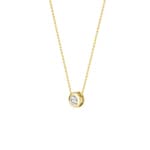 Blush Collier 14k Gelbgold mit Zirkonia 4.8mm - 3052YZI
