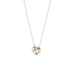 Blush Collier avec anneaux en trois couleurs d’or 14 carats - 3055WYR