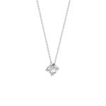 Blush Collier 14k Weissgold mit Zirkonia 4.0mm - 3057WZI