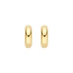 Blush 14ct Gold Charm Hoop Earrings 14.5mm - 7389YGO
