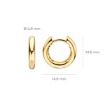 Blush Creolen 14k Gelbgold 14.5mm - LG7021Y