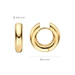 Blush Creolen 14k Gelbgold 18.4mm - LG7023Y