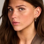 Blush Créoles 19.5mm or 14 carats - LG7022Y