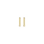 Blush Creolen 14k Gelbgold mit Kugeloptik 9 mm - 7230YGO