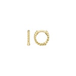 Blush Creolen 14k Gelbgold mit Kugeloptik 9 mm - 7230YGO