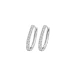 Blush Creolen 14k Gelbgold mit Labordiamanten 0.33ct