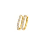 Blush Creolen 14k Gelbgold mit Labordiamanten 0.45ct - LG7008Y