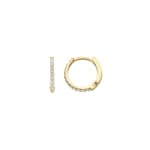 Blush Creolen 14k Gelbgold mit Pavé-Zirkonia 11mm - 7269YZI