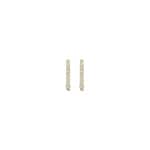 Blush Creolen 14k Gelbgold mit Pavé-Zirkonia 9.8mm - 7268YZI