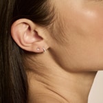 Blush Creolen 14k Gelbgold mit Pavé-Zirkonia 9.8mm - 7268YZI
