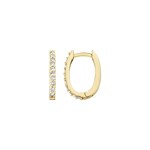 Blush Creolen 14k Gelbgold mit Zirkonia 15.4mm - 7236YZI