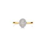 Blush Entourage Ring 14k Gelbgold mit Labordiamanten 0.42ct - LG1016Y