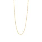Blush 14ct Gold Figaro Chain Necklace - 3192YGO